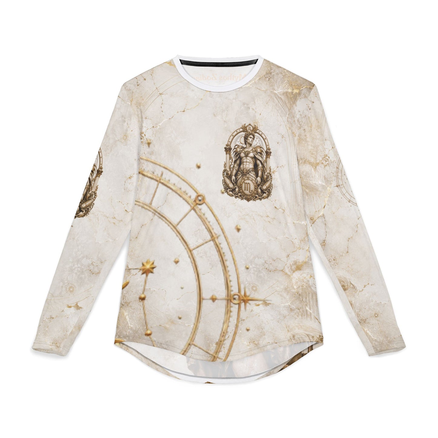 Virgo Mythic Armor Tee, Custom Astrology Apparel, Earth Sign Birthday Present