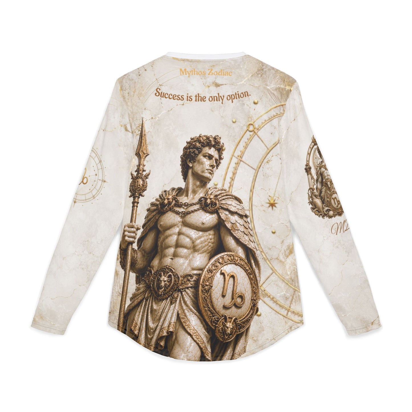 Capricorn Mythic Armor Tee, Personalized Astrology Apparel, Ambition Zodiac Present