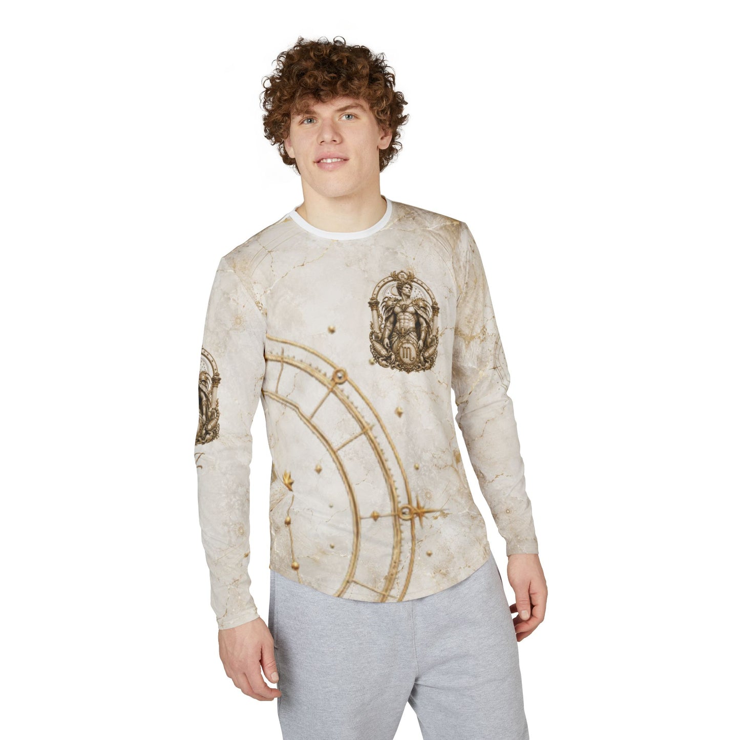 Virgo Mythic Armor Tee, Custom Astrology Apparel, Earth Sign Birthday Present