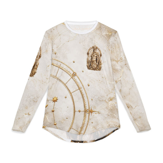 Leo Zodiac Warrior illustration long sleeve shirt | Astrology, Roman statue, celestial clock