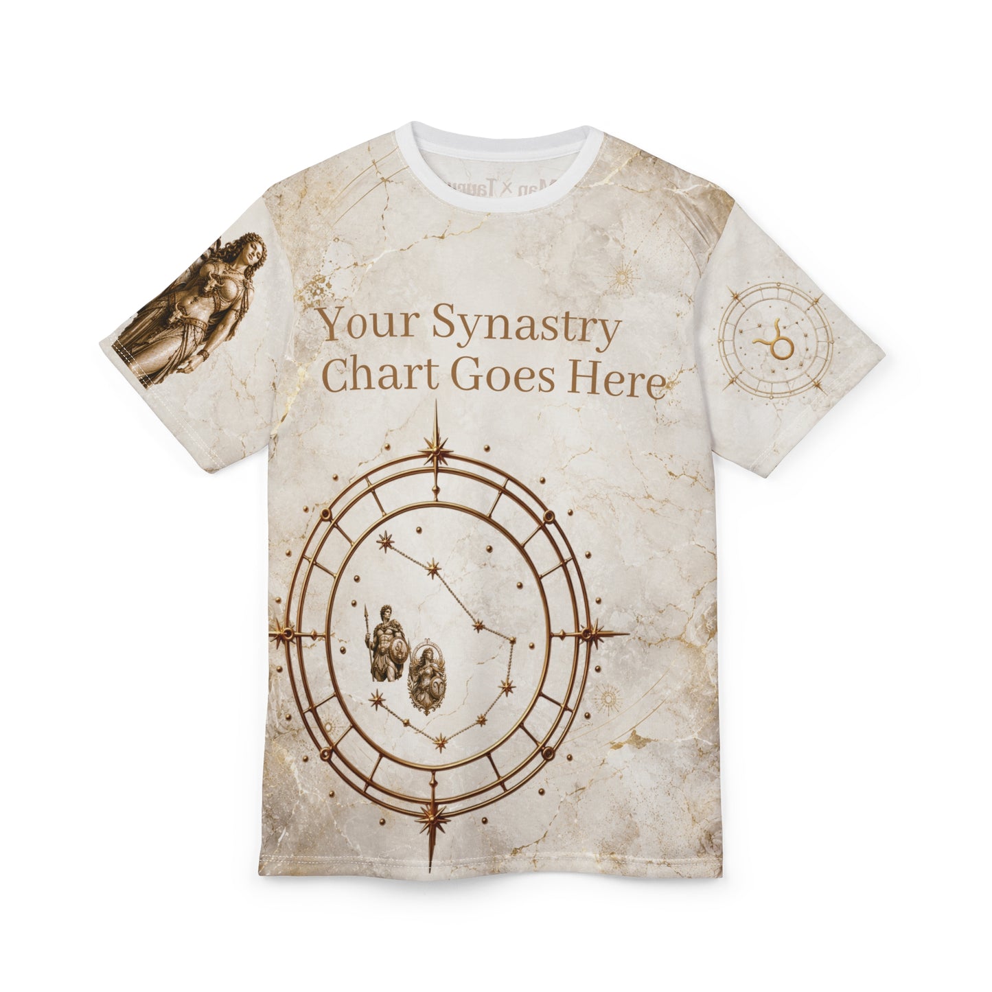 Personalized Couple Zodiac Shirt, Custom Synastry Gift, Astrology Anniversary Tee